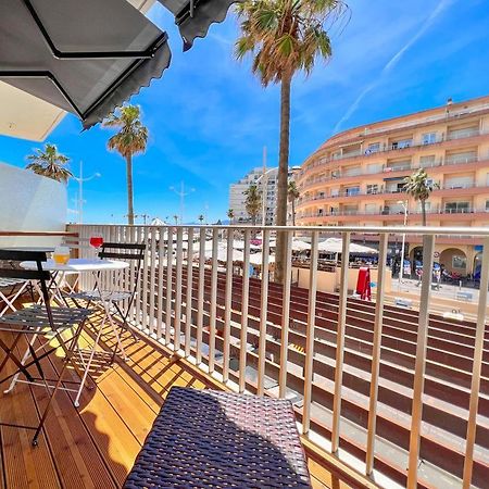 Appartement Vue Mer Parking Prive Place Med 카네트 외부 사진
